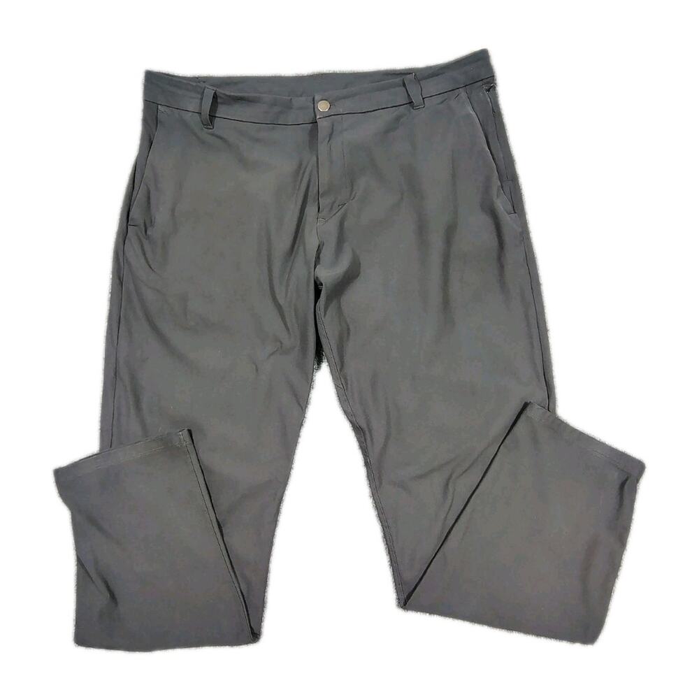 Lululemon Pants Men's 38x30 Grey ABC Commission Classic Stretch Warpstreme GUC